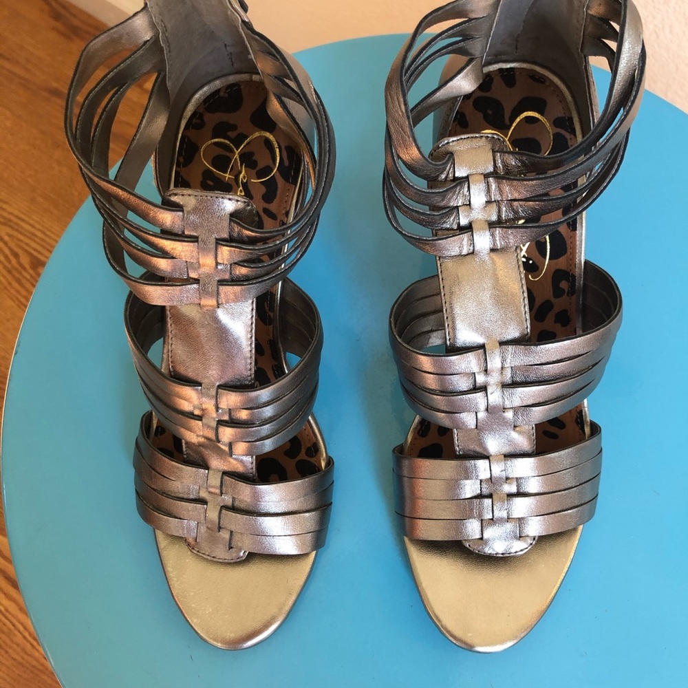 Jessica Simpson. Peep Toe High Heels